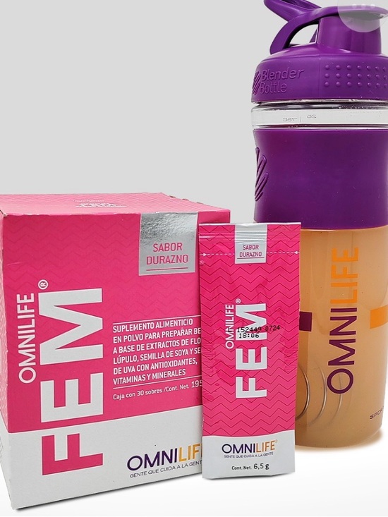 Other - FEM Peach Flavor Women's Skincare Supplement - Pink